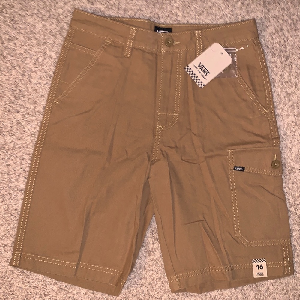 NWT Vans Boys Cargo Shorts